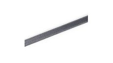 Saténová stuha, 4 m x 6 mm, sivá