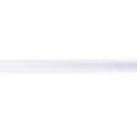 Saténová stuha, 4 m x 6 mm, biela