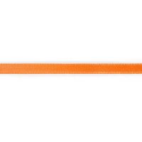 Saténová stuha, 4 m x 6 mm, oranžová