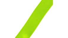 Saténová stuha, 4 m x 6 mm, neónovo zelená