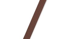 Saténová stuha, 4 m x 10 mm, stredne hnedá