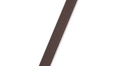 Saténová stuha, 4 m x 10 mm, tmavo hnedá