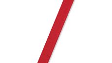 Saténová stuha, 4 m x 10 mm, tmavo červená