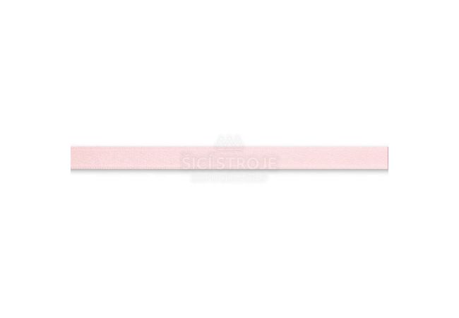 Saténová stuha, 4 m x 10 mm, svetlá ružová