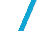 Saténová stuha, 4 m x 10 mm, karibská modrá