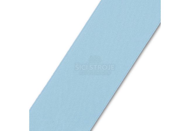 Saténová stuha, 3 m x 38 mm, svetlo modrá