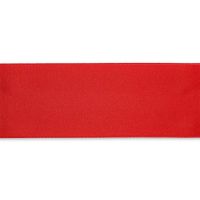 Saténová stuha, 3 m x 50 mm, červená