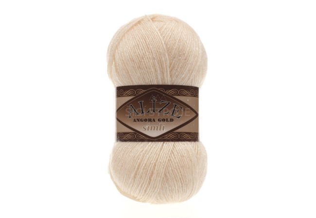 Priadza Alize Angora Gold Simli, 100 g - 681