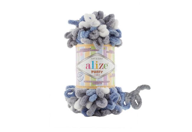 Priadza Alize Puffy Color, 100 g - 6075