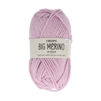 Priadza Drops Big Merino Uni Colour, 50 g - púdrová ružová