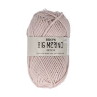 Priadza Drops Big Merino Uni Colour, 50 g - svetlo béžová