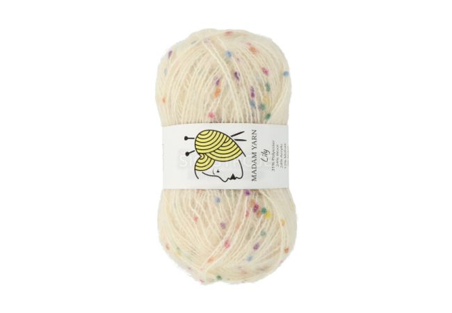 Priadza Madam Yarn Lily, 50 g - béžová