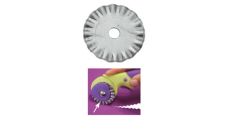 Náhradné rezacie koliesko 45mm pinking DW-RB001P