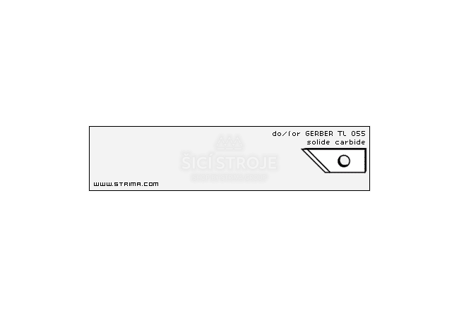 Nôž pre cuttery TL055 MAIER