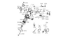 Rameno brúsiaceho mechanizmu pre rezačku RSD 100-4", S155
