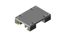 Hliníkový jazdec 100 mm do koľajnicového systému Rasor W1040