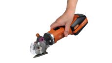 Batériová kotúčová rezačka na textil Rasor Zero702