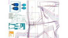 Strih Sabina dámska bunda 170 cm