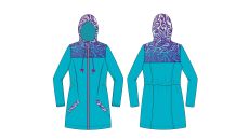 Strih Sabina dámska bunda 170 cm