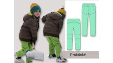 Strih Nikola detské nohavice