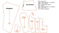 Strih Beata dámsky kardigán 170 cm