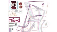 Strih Beata dámsky kardigán 170 cm