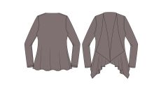 Strih Daniela dámsky kardigán