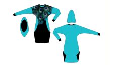 Strih Denisa dámske šaty/mikinošaty 170 cm