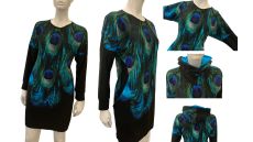 Strih Denisa dámske šaty/mikinošaty 170 cm