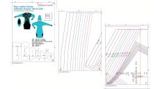 Strih Denisa dámske šaty/mikinošaty 170 cm
