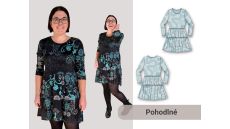 Strih Ludmila dámske šaty/mikinošaty