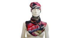 Strih Emilka nákrčník a čiapka