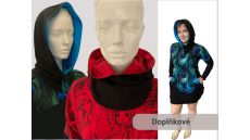 Strih Denisa nákrčník v tvare kapucne