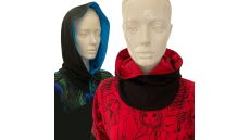 Strih Denisa nákrčník v tvare kapucne