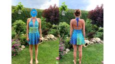 Strih Kveta dámske plavky 170 cm