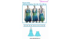 Strih Kveta dámske plavky 170 cm