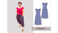 Strih Kamila dámske šaty 170 cm