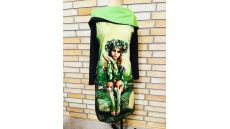 Strih Šarlota dámske šaty/mikinošaty 170 cm