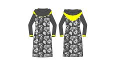 Strih Šarlota dámske šaty/mikinošaty 170 cm