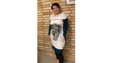 Strih Šarlota dámske šaty/mikinošaty 170 cm