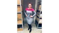 Strih Šarlota dámske šaty/mikinošaty 170 cm