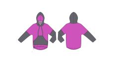 Strih Štěpánka dámska bunda/oversize mikina 170 cm