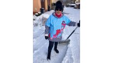 Strih Štěpánka dámska bunda/oversize mikina 170 cm