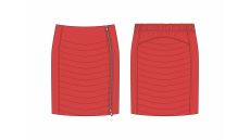 Strih Jana dámska sukňa prešívaná