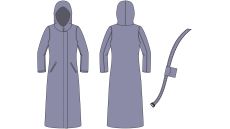 Strih Bela dámsky kabát/vesta 170 cm