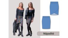 Strih tulipánová sukňa 170 cm