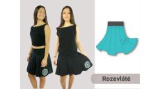 Strih zvončeková sukňa 170 cm