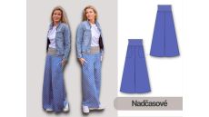 Strih Zoja dámska nohavicová sukňa 170 cm