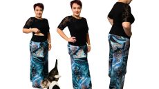 Strih Zoja dámska nohavicová sukňa 170 cm