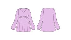 Strih Bedriška dámska tunika 170 cm